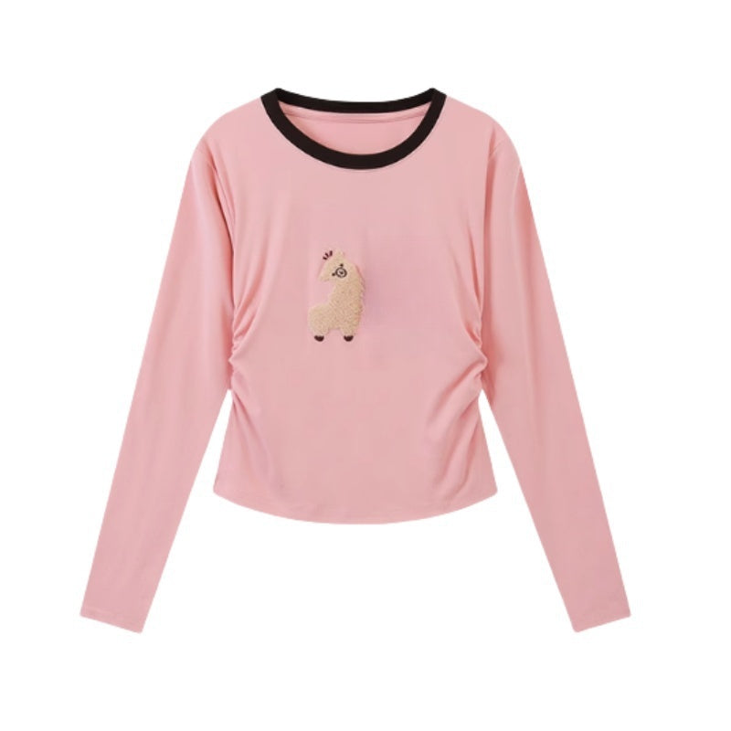 Waist-Length Slim Long Sleeves